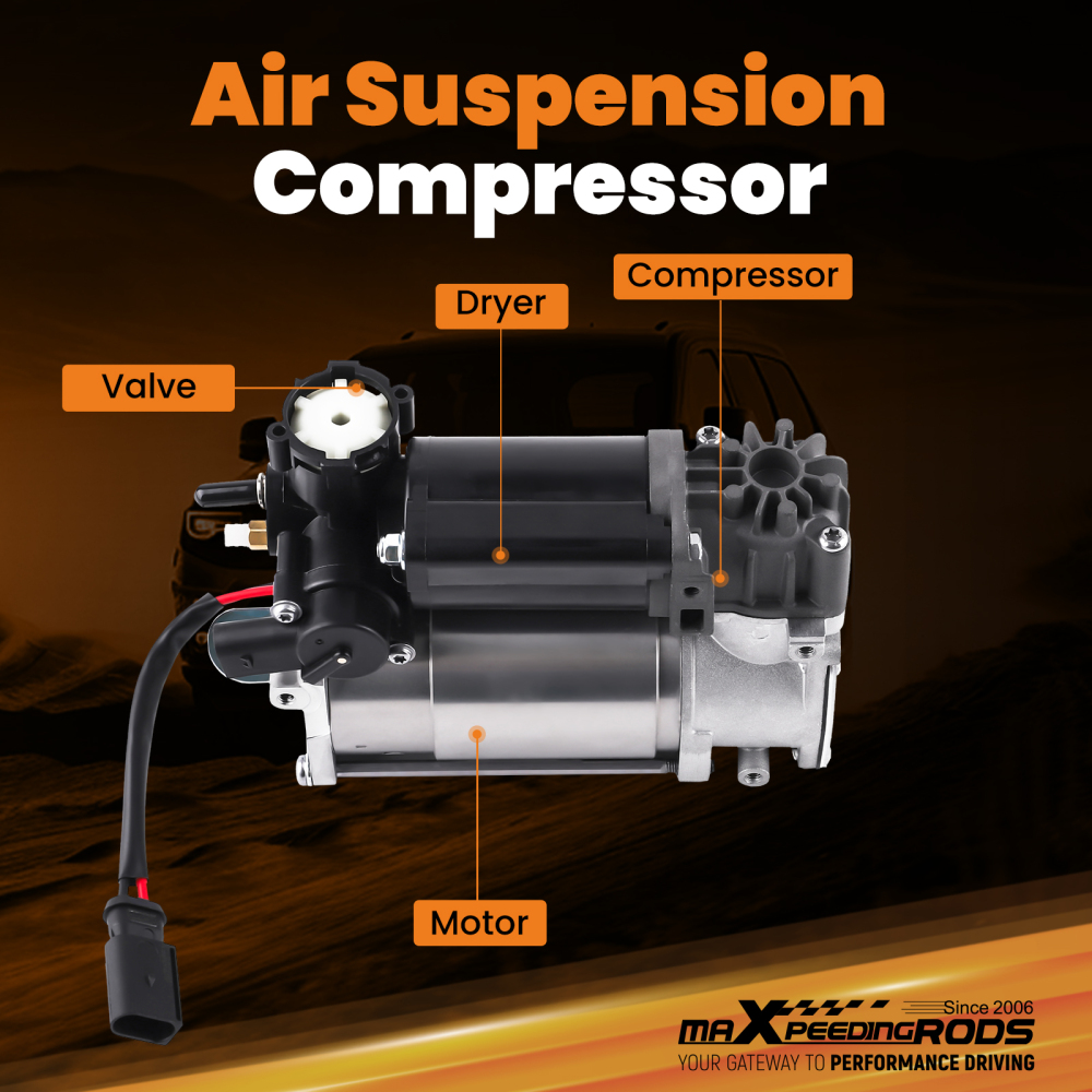 Compatible pour Jaguar X350 X358 XJ8 XJ8 L XJR Compresseur de suspension pneumatique Pompe C2C27702