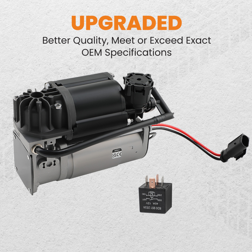 Air Suspension Compresseur Pompe C2C27702 compatible pour Jaguar X350 X358 XJ8 XJ8 L XJR