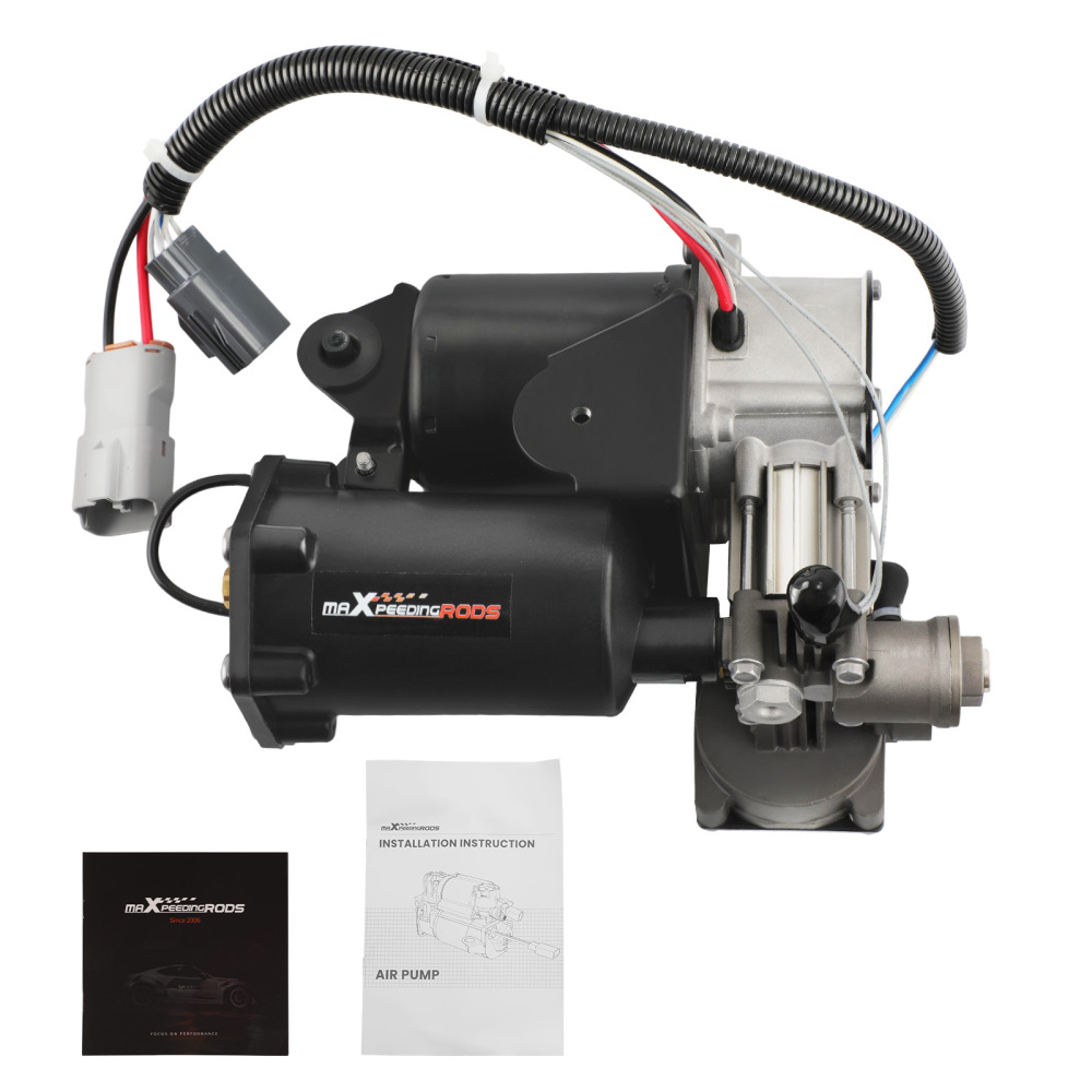 Air Suspension Compressor compatible for Land Rover Discovery 3 4 LR3 LR4 compatible for Range Rover Sport