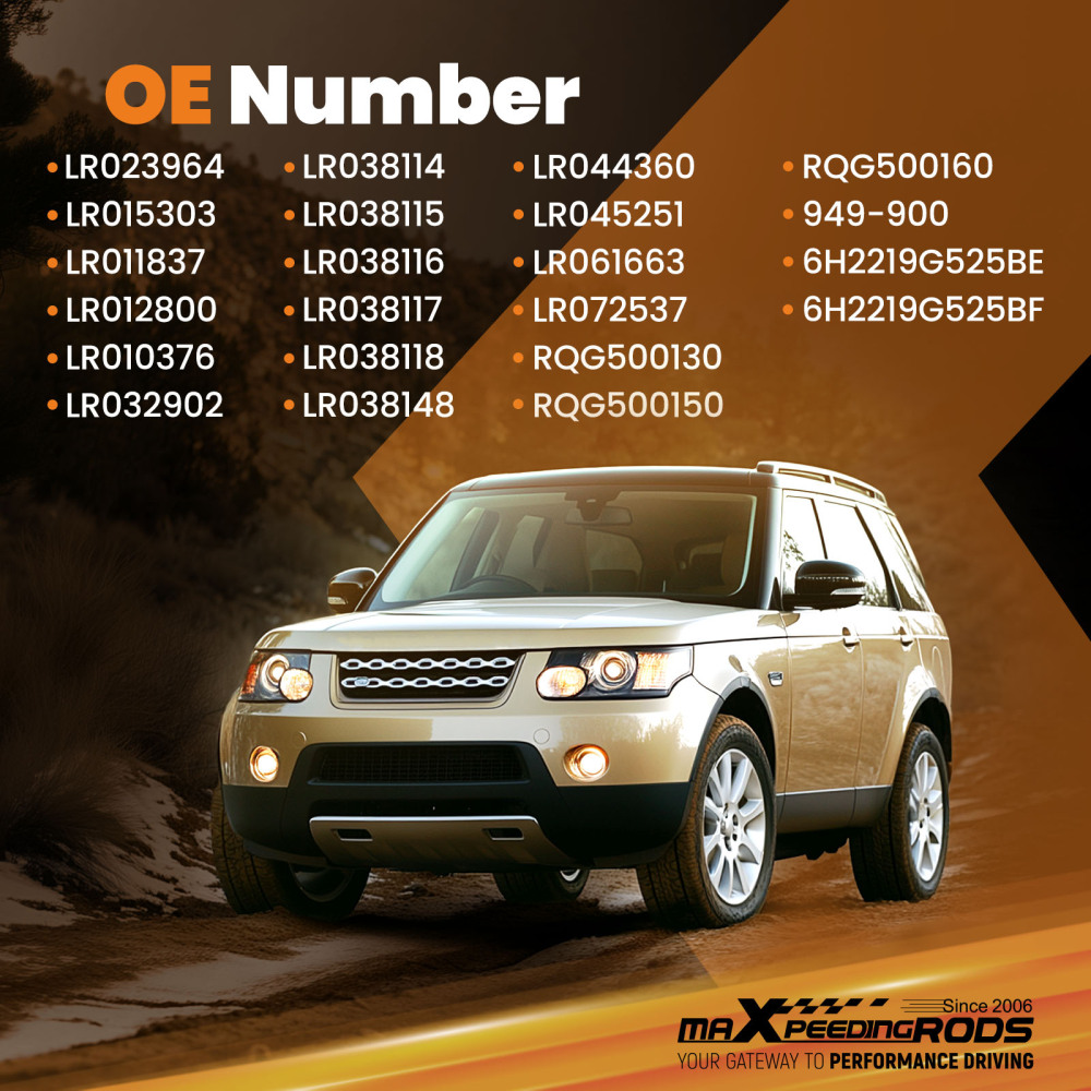 Air Suspension Compressor compatible for Land Rover Discovery 3 4 LR3 LR4 compatible for Range Rover Sport