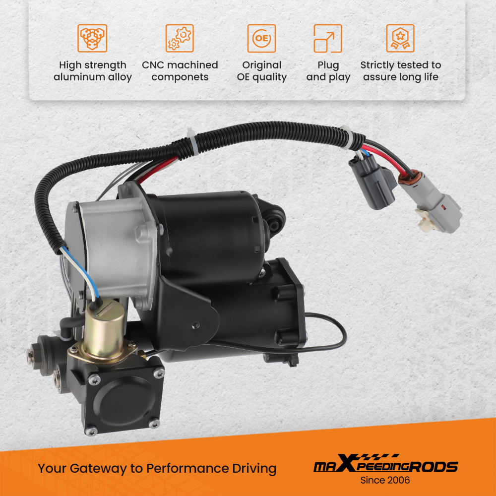 maXpeedingrods Air Suspension Compressor Pump LR023964 for Discovery LR3 LR4 for Sport L320