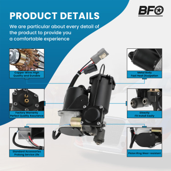 Pompa del compressore della sospensione dellaria compatibile per Land Rover Discovery