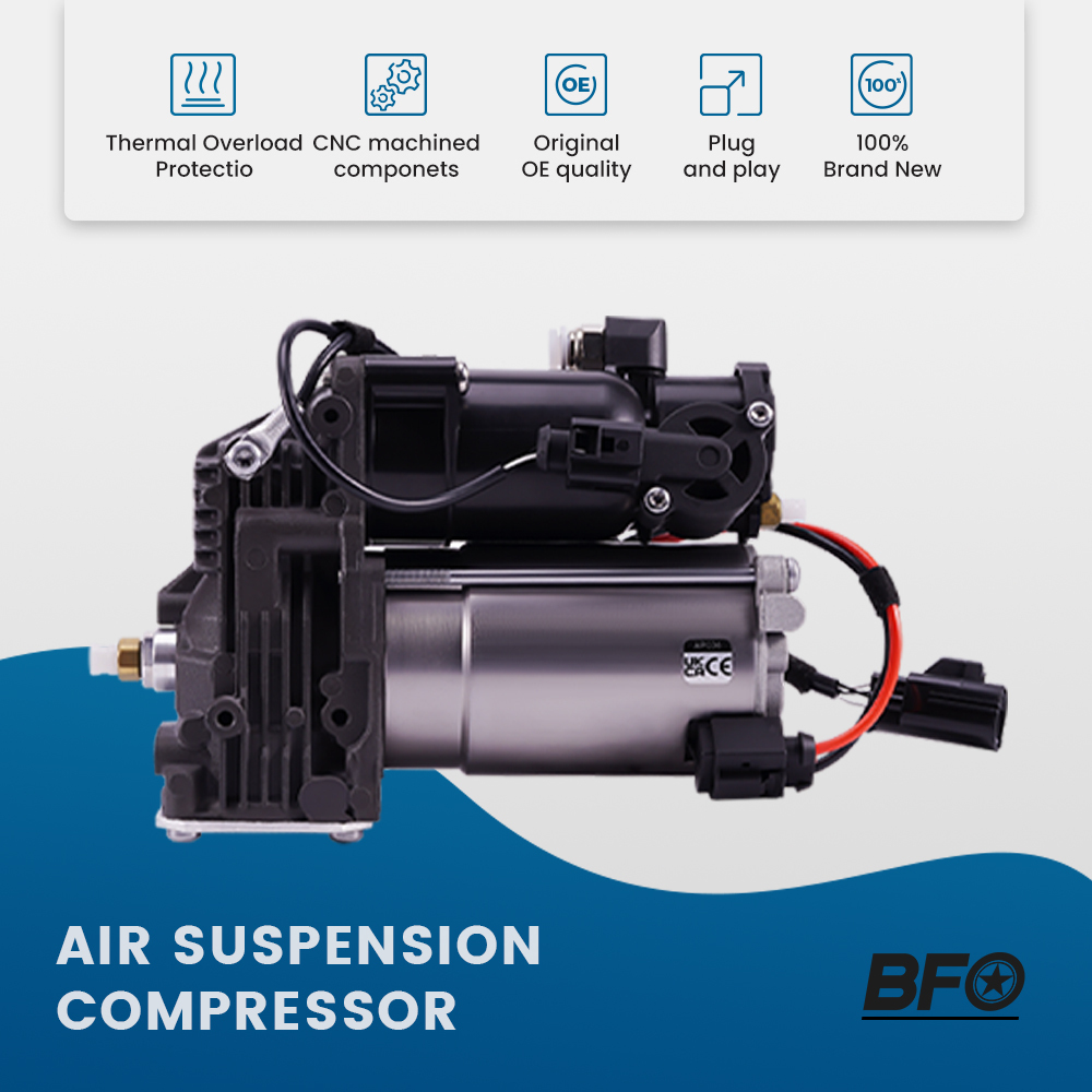 Air Suspension Compressor Pump for Land Range compatible for Rover Sport LR3 LR4 LR078650