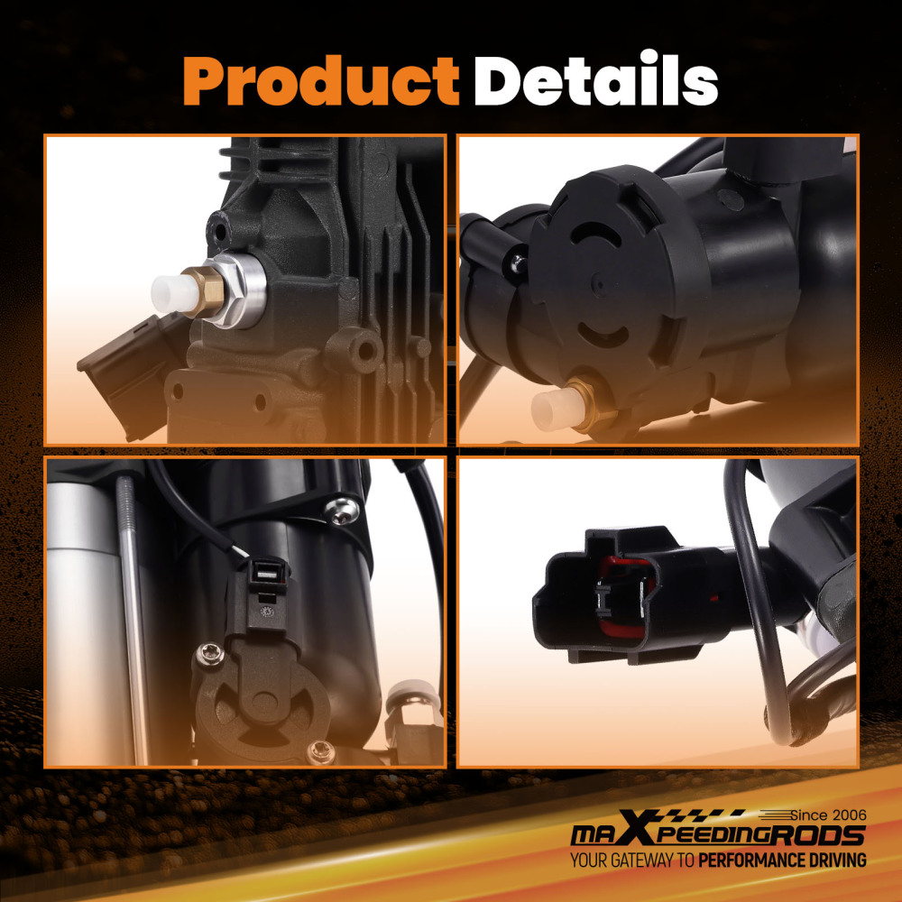 Air Suspension Compressor compatible for Land Rover Discovery LR3 LR4 LR045251 LR015303