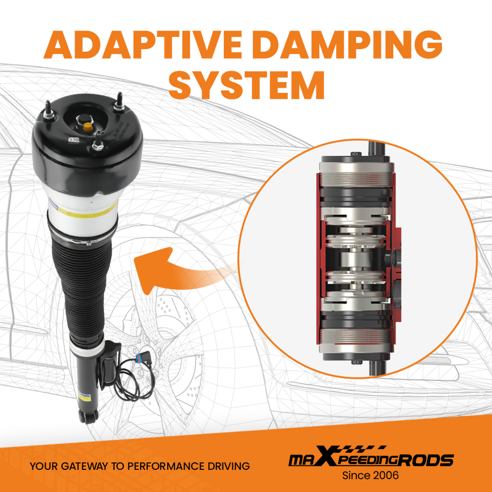 Rear Left Air Suspenison compatible for Mercedes S Class W221 S320 S350 S450 A2213202113