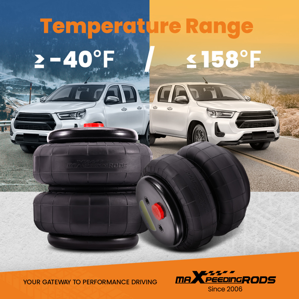 Rear Weld-On 4 Link Air Suspension Kit compatible for Ford F250 compatible for Dodge Ram 1500 2500 Pickup