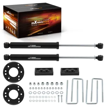 Kit De Surélévation Avant Voiture En Aluminium Noir - Améliorez Votre Look Et Le Tout-Terrain
