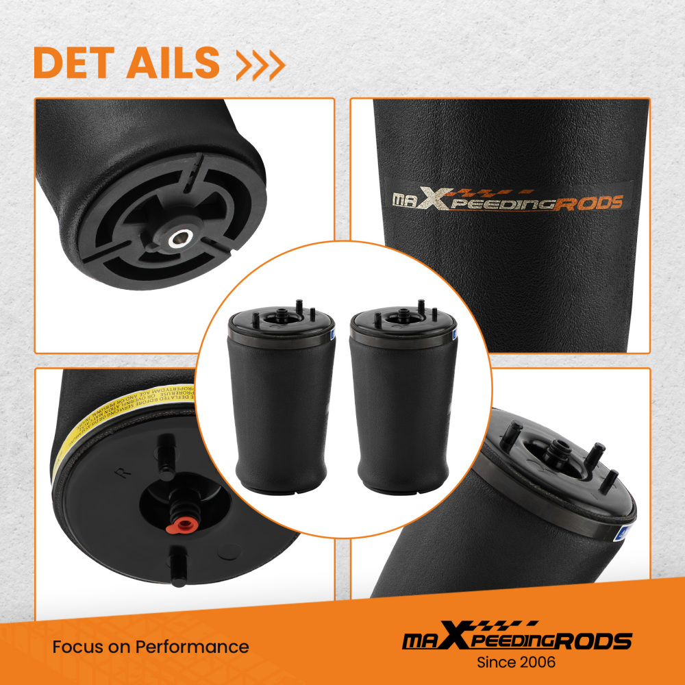 2X Air Suspension Spring Bag Bellows compatible for BMW 5 Series E39 Touring 37121094613/14