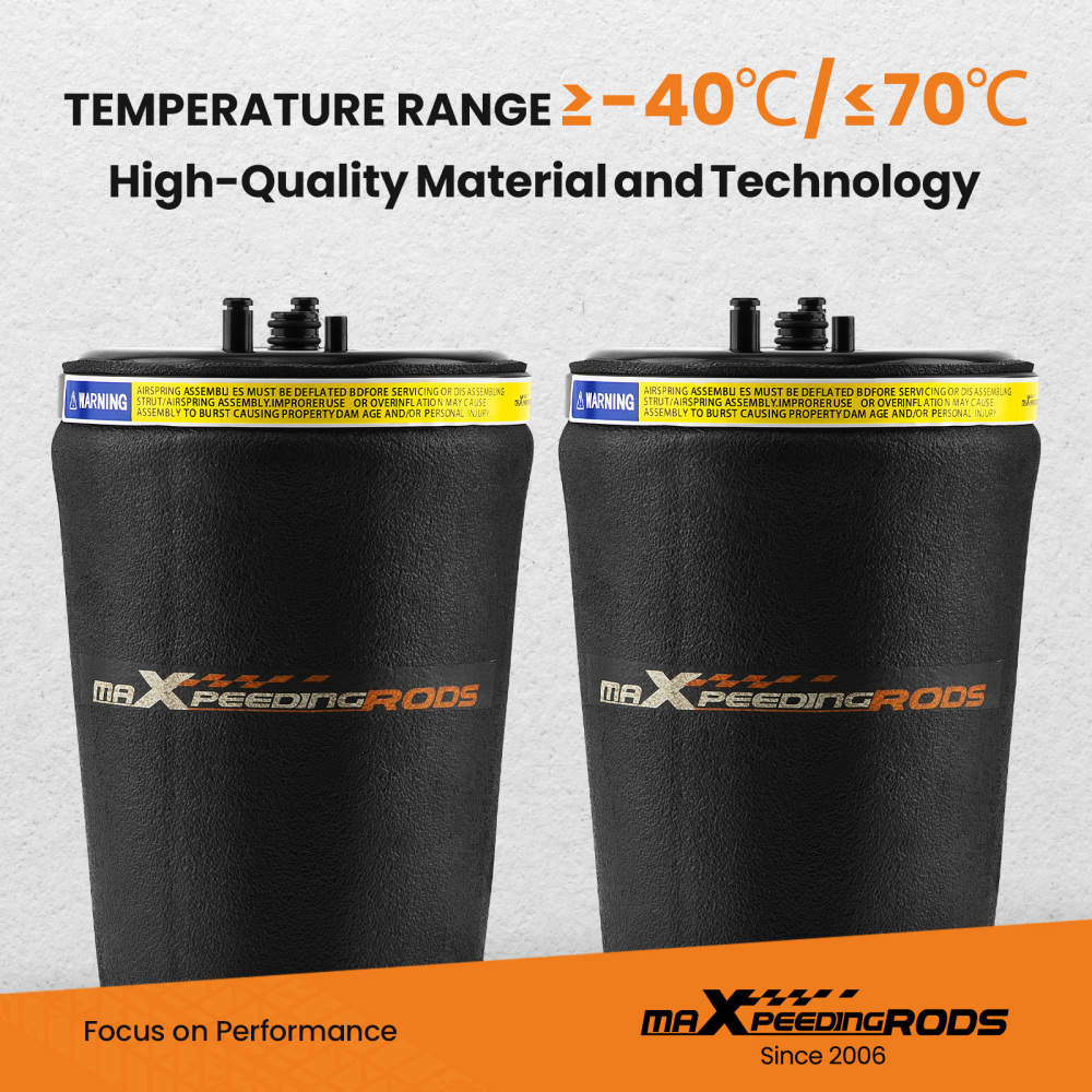 2X Air Suspension Spring Bag Bellows compatible for BMW 5 Series E39 Touring 37121094613/14