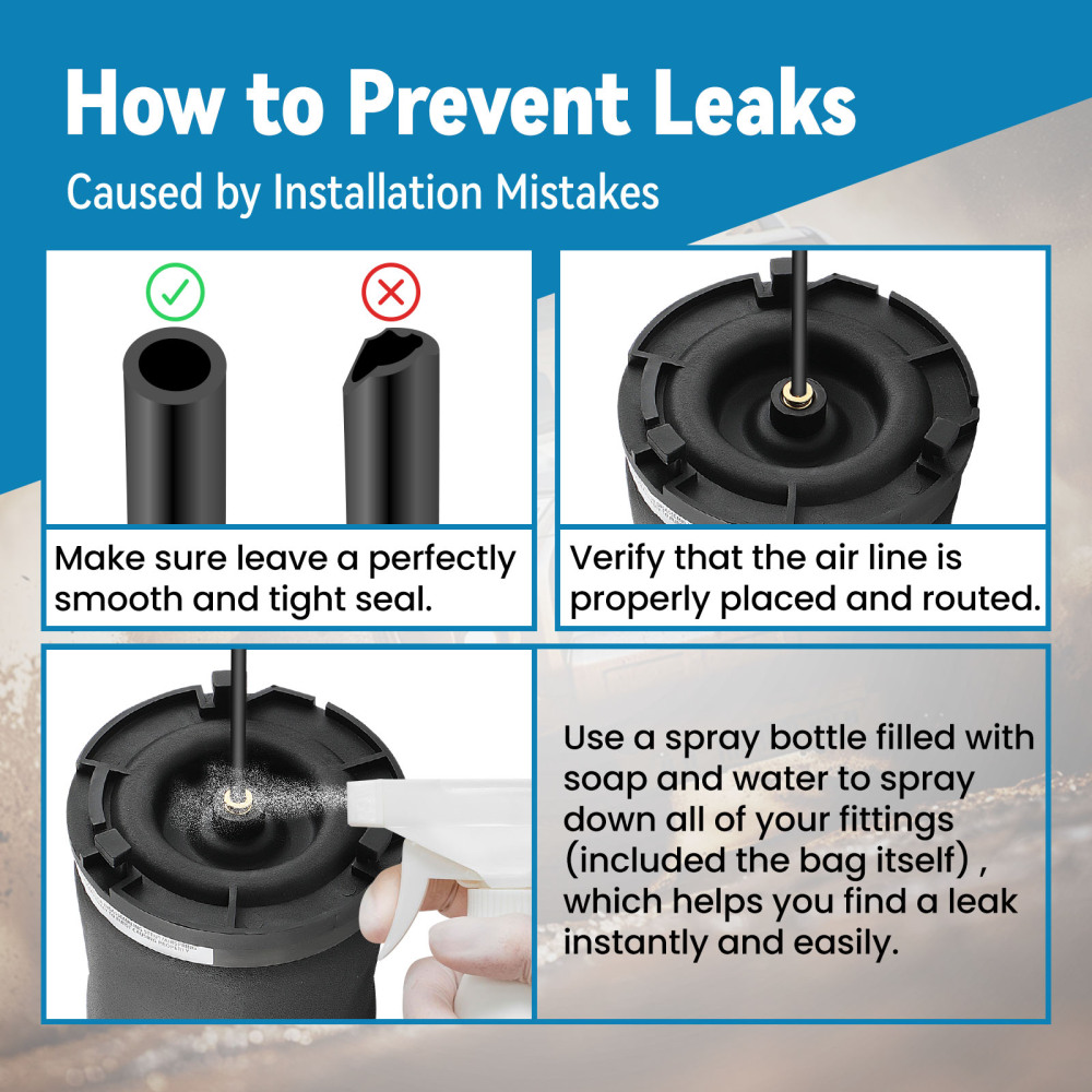 2X Bolsas de suspensión neumática trasera compatible para Hummer H2 2003-2009 15938306