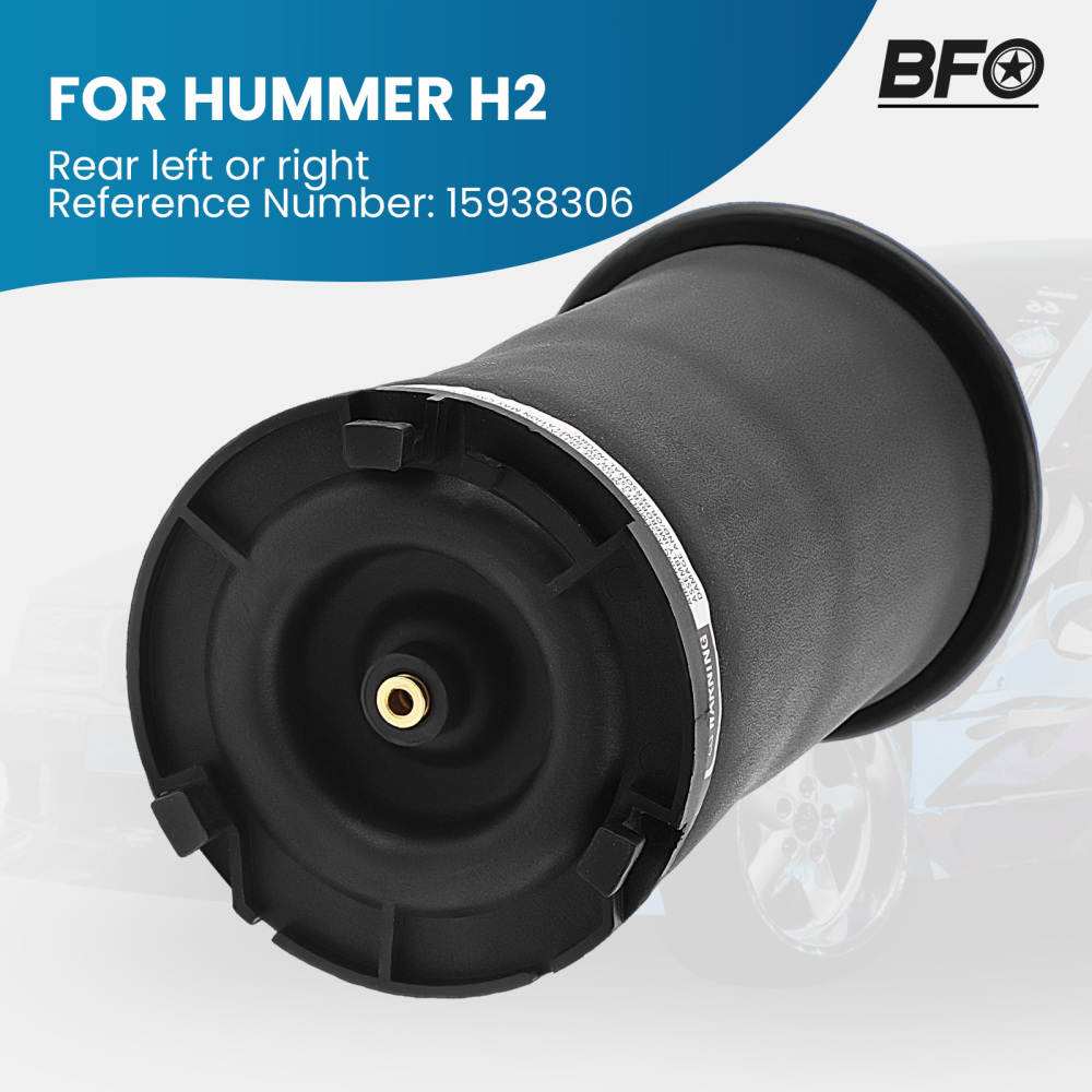 2X Bolsas de suspensión neumática trasera compatible para Hummer H2 2003-2009 15938306