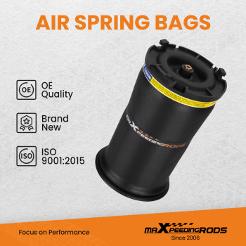 Rear Left/Right Air Shock Suspension Bellows compatible for Hummer H2 2003-2009