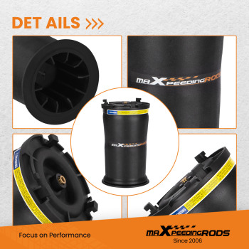 Rear Left/Right Air Shock Suspension Bellows compatible for Hummer H2 2003-2009