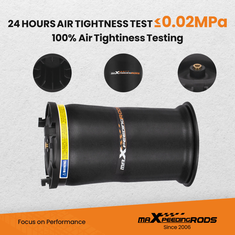 Rear Left/Right Air Shock Suspension Bellows compatible for Hummer H2 2003-2009