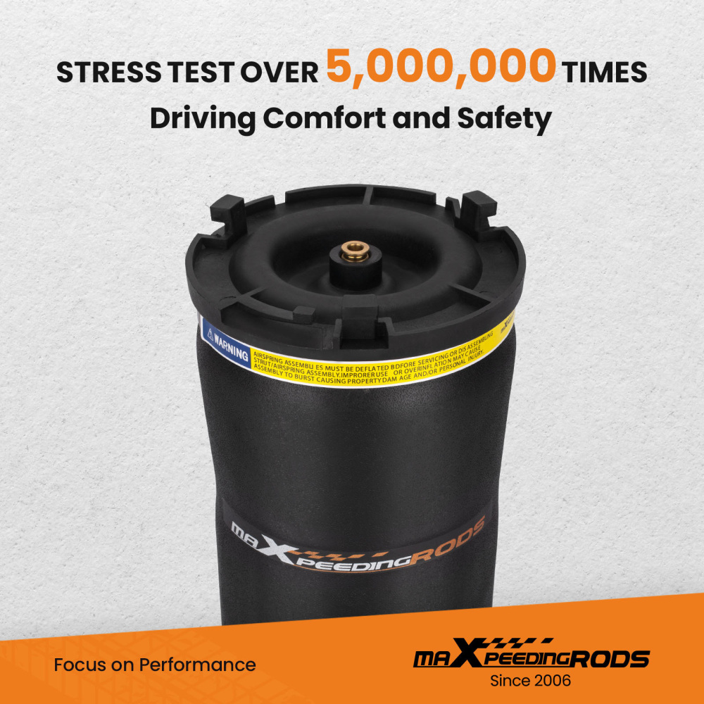 Rear Left/Right Air Shock Suspension Bellows compatible for Hummer H2 2003-2009