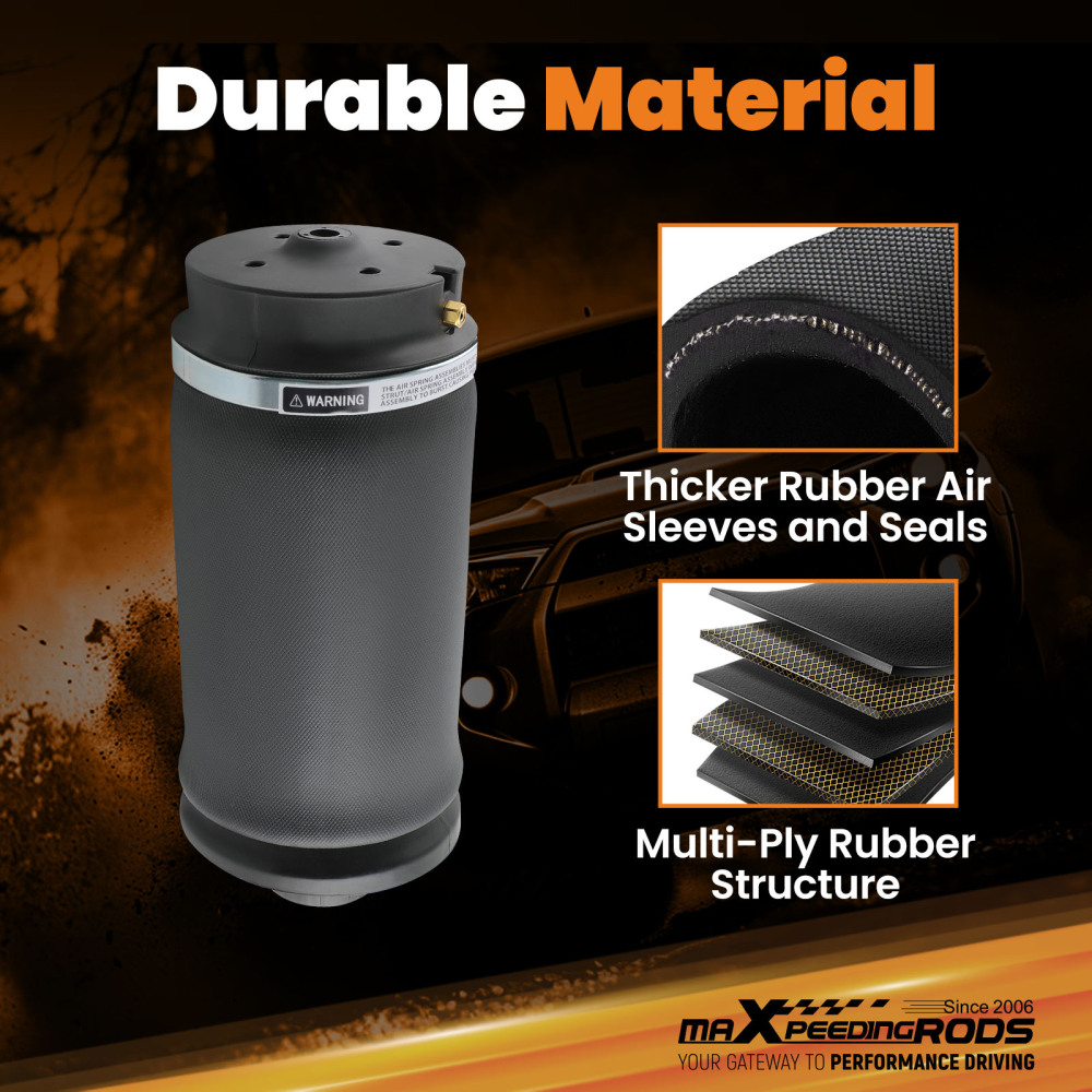 Compatible for Mercedes GL450 X164 ML350 1643200625 Airmatic Suspension Bag Shock Pair Rear 