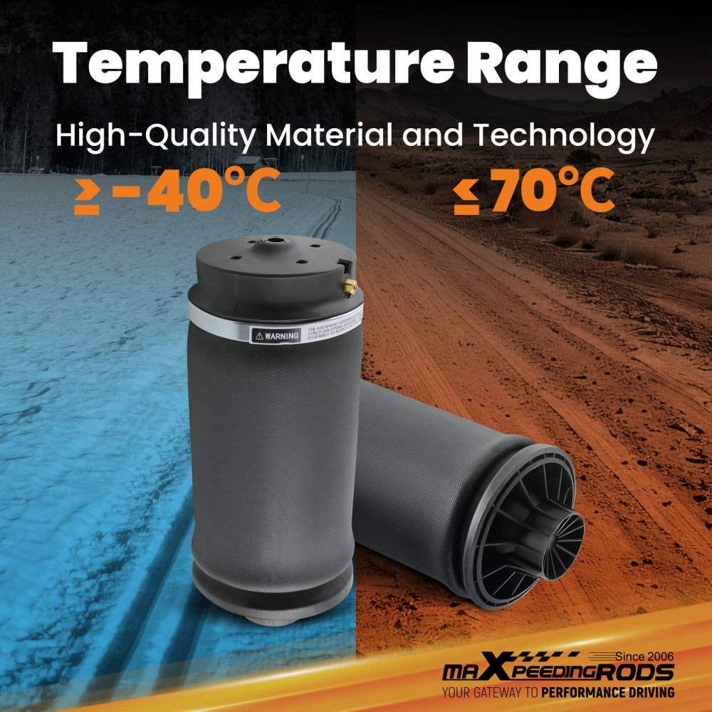 Compatible for Mercedes GL450 X164 ML350 1643200625 Airmatic Suspension Bag Shock Pair Rear 