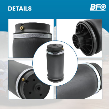 2x Rear Air Ride Spring Bag compatible for Mercedes W164 X164 GL350 GL450 ML63 1643200625