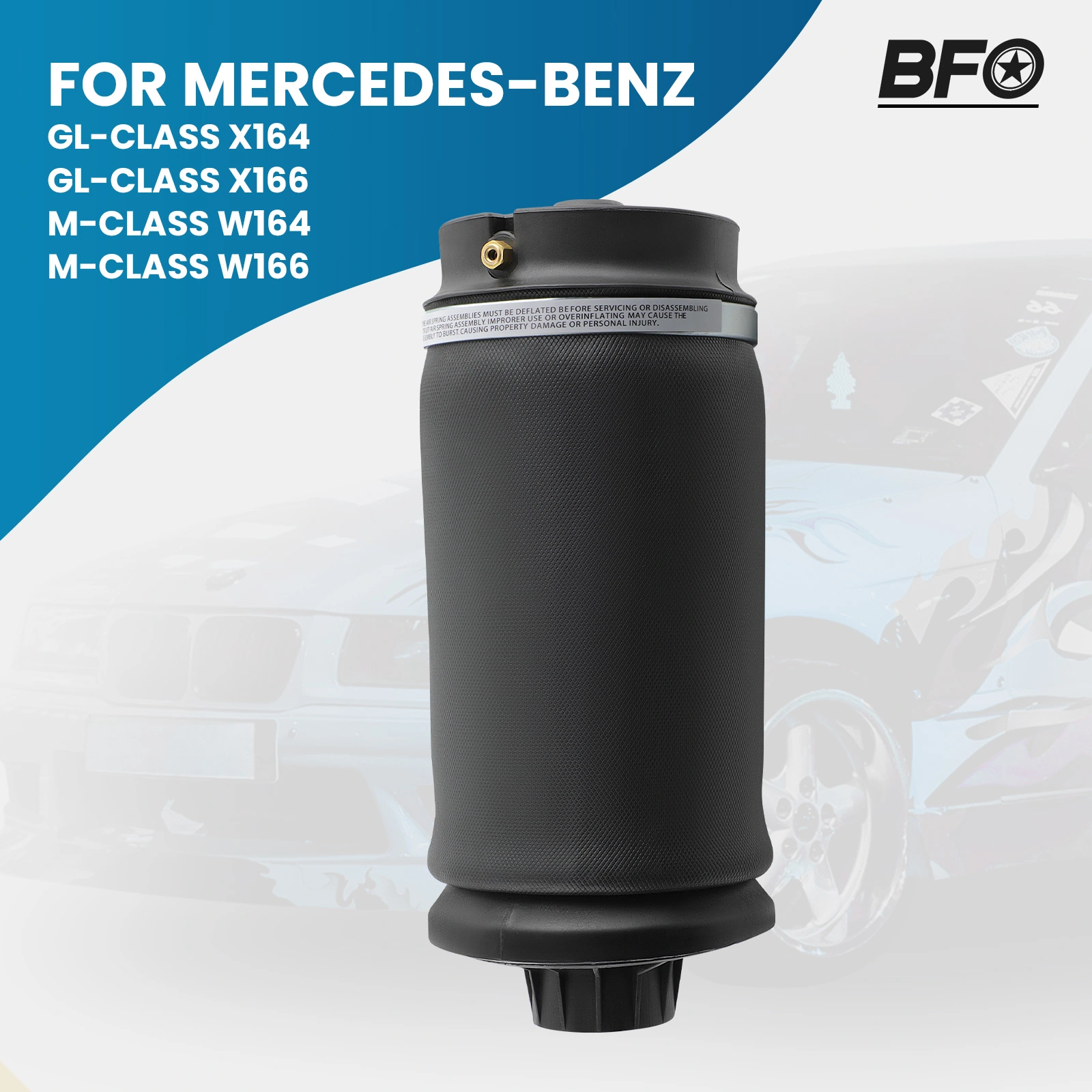 MAXPEEDINGRODS Amortisseur suspension pneumatique Arrière pour BMW x5