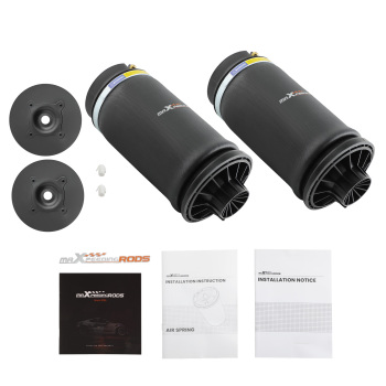 Pair Rear Air Suspension Spring Bag compatible for Mercedes W164 X164 GL550 ML350