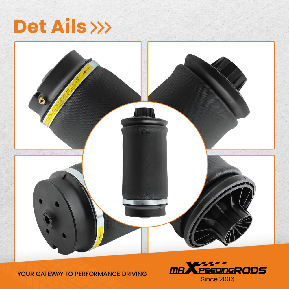 Molla Sospensioni Posteriore compatibile per Mercedes M ML GL Classe w164 x164 Nuo Air strut