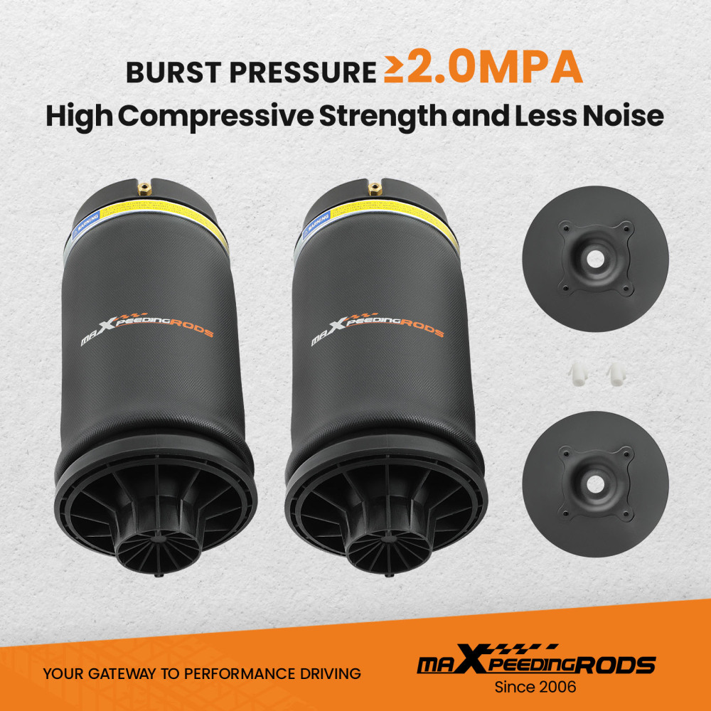 2x Coussin suspension pneumatique compatible pour MERCEDES M GL Classe w164 x164 1643201025