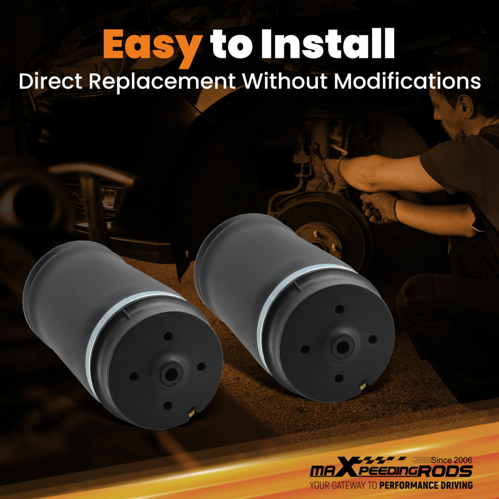 Compatible for Mercedes Benz ML GL Class W164/ X164 Rear Air Suspension Spring 1 Pair