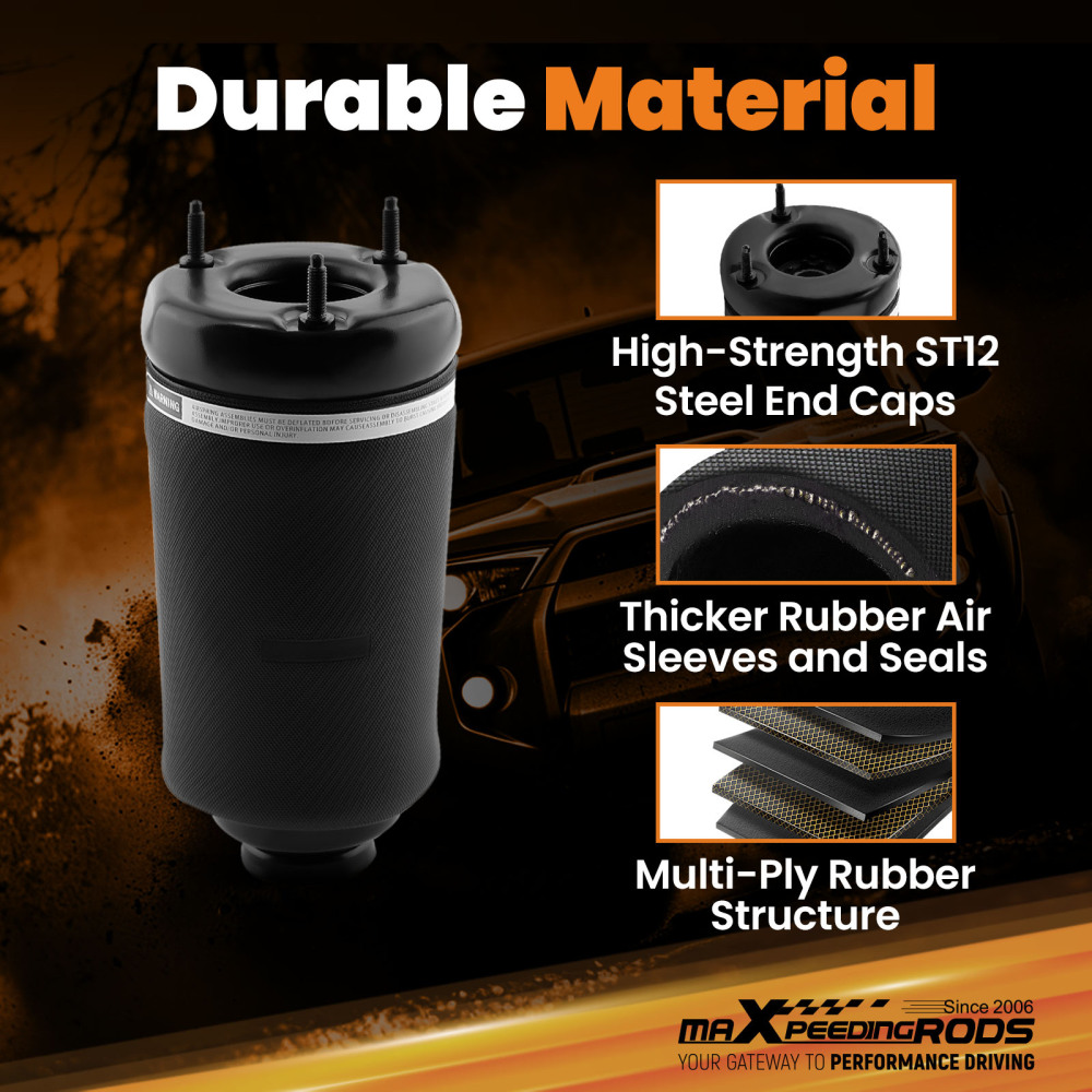 Compatible for Mercedes-Benz GL350 ML320 X164 W164 2005-2012 Pair Front Air Spring Suspension Bags 