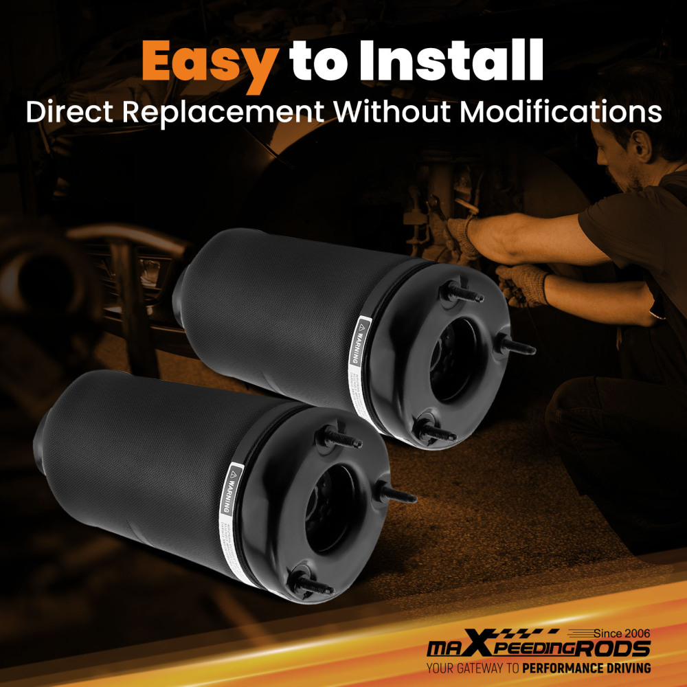 Compatible for Mercedes-Benz GL350 ML320 X164 W164 2005-2012 Pair Front Air Spring Suspension Bags 