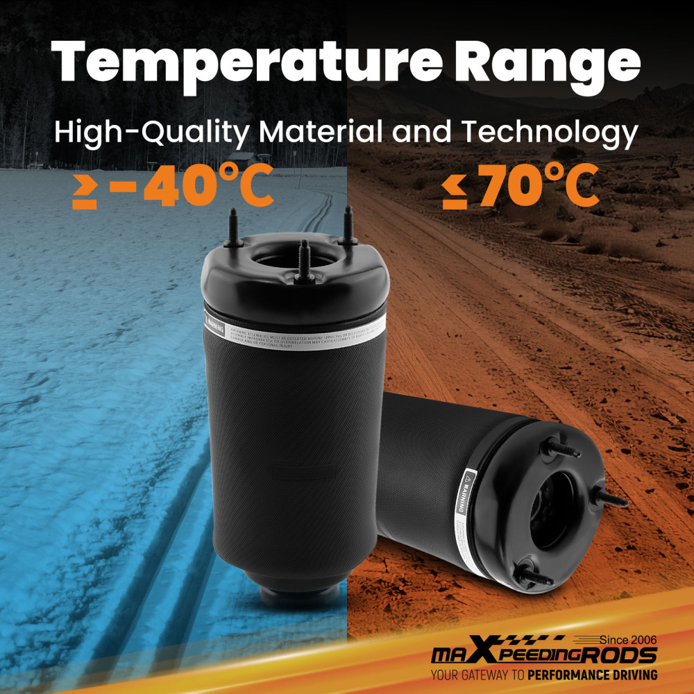 Compatible for Mercedes-Benz GL350 ML320 X164 W164 2005-2012 Pair Front Air Spring Suspension Bags 