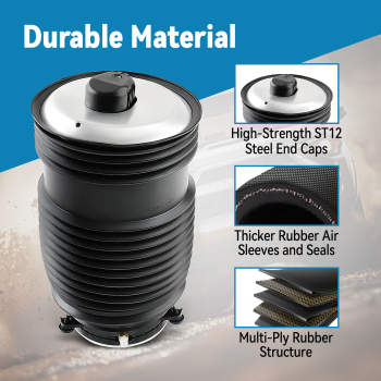 Pair Rear Air Suspension Spring Bag compatible for Mercedes W205 C205 a205 S213 2014-2023