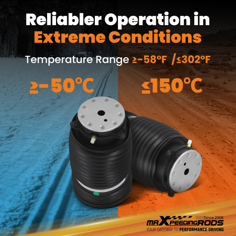 Pair Rear Air Suspension Spring Bag compatible for Mercedes W205 C205 a205 S213 2014-2023