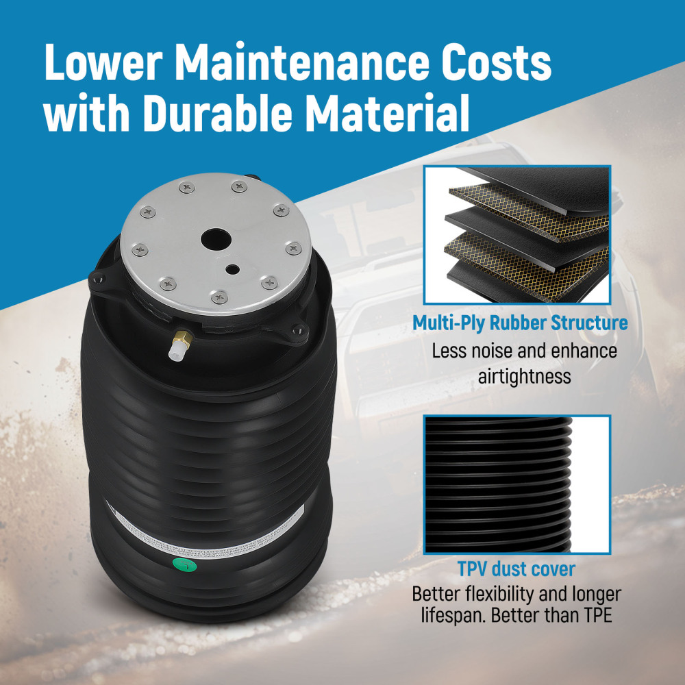 Pair Rear Air Suspension Spring Bag compatible for Mercedes W205 C205 a205 S213 2014-2023