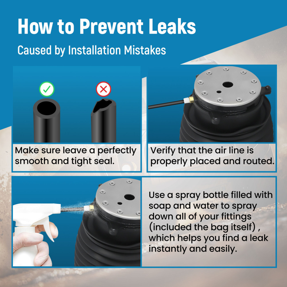 Pair Rear Air Suspension Spring Bag compatible for Mercedes W205 C205 a205 S213 2014-2023