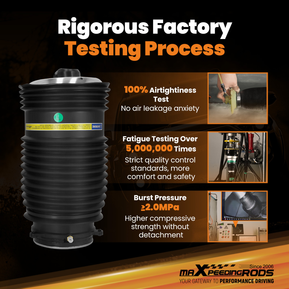 Rear Pair Air Suspension Spring Bag compatible for Mercedes C-Class W205 EQC400 2014-2023