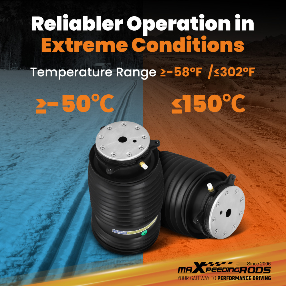 Rear Pair Air Suspension Spring Bag compatible for Mercedes C-Class W205 EQC400 2014-2023