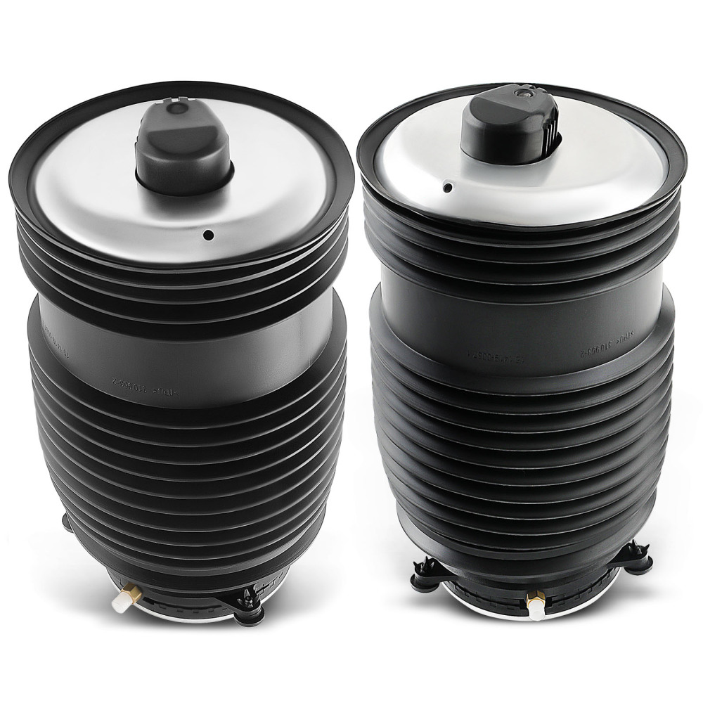 Pair Rear Air Suspension Spring Bag Compressor compatible for Mercedes W205 C205 2014-2023