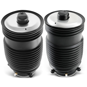 Pair Rear Air Suspension Spring Bag Compressor compatible for Mercedes W205 C205 2014-2023