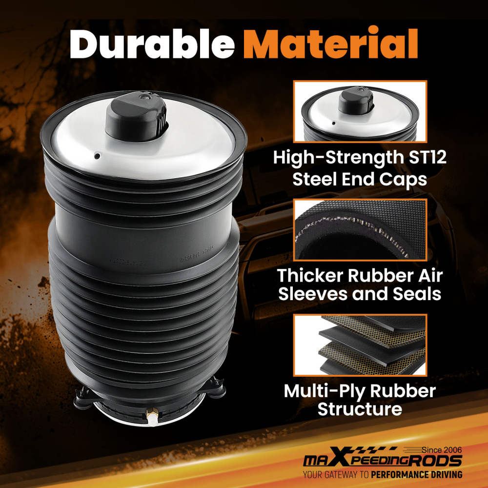 Pair Rear Air Suspension Spring Bag Compressor compatible for Mercedes W205 C205 2014-2023