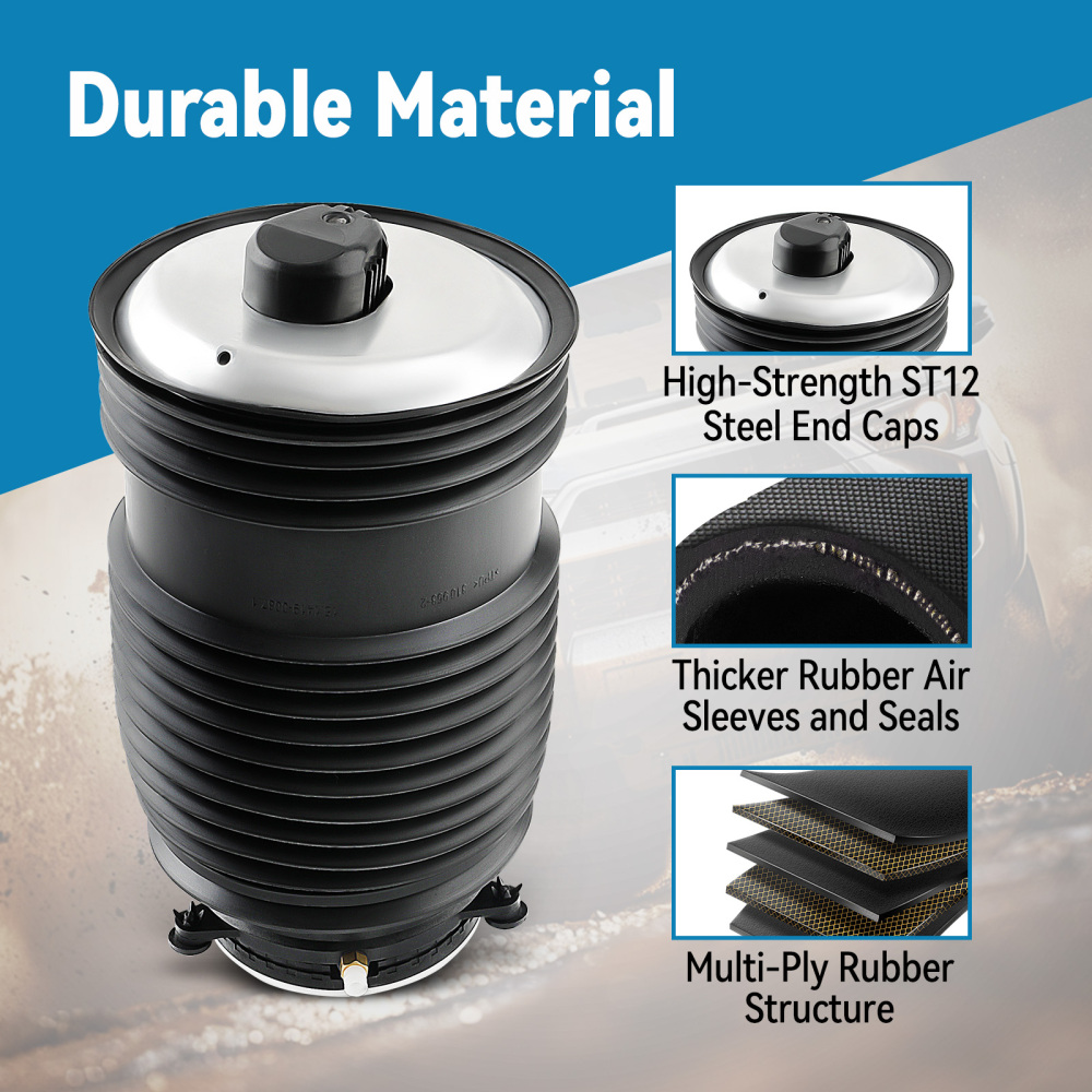 Rear Pair Air Suspension Spring Bag compatible for Mercedes C-Class W205 EQC400 2014-2023