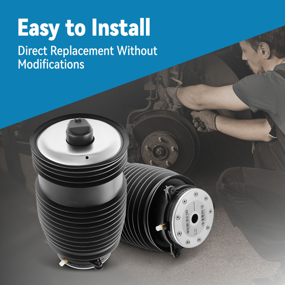 Rear Pair Air Suspension Spring Bag compatible for Mercedes C-Class W205 EQC400 2014-2023