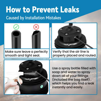 Compatible for Mercedes Benz E-Class W211 2113200725 2113200825 Rear Right Air Spring Bag