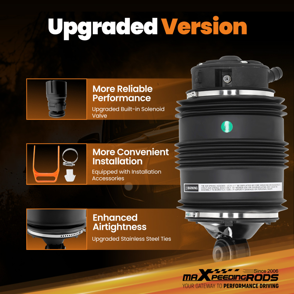 Rear Right Sturt Air Suspension Spring Bag compatible for Mercedes E-Class W211 S211E350