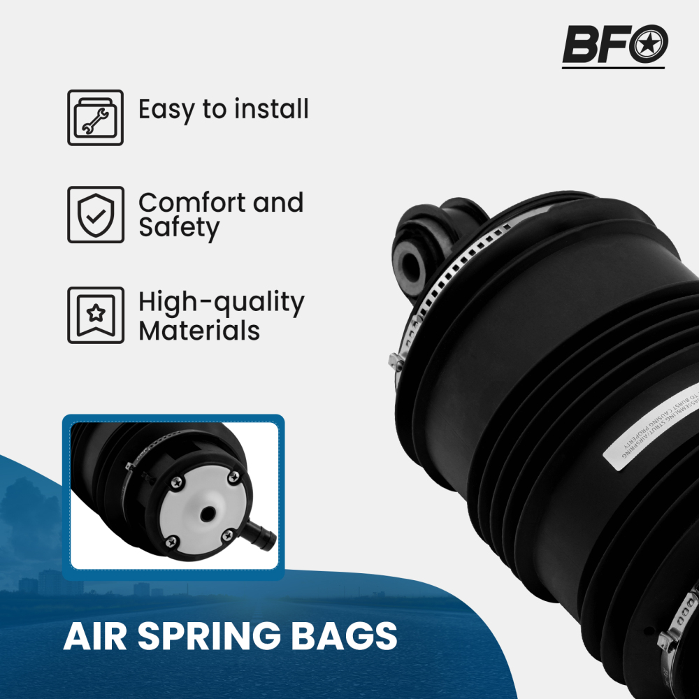 Left Rear Airmatic Suspension Spring Bag compatible for Mercedes W211 E320 E500 E350 E550