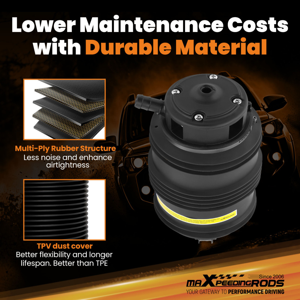 2x Sospensioni Pneumatiche Molla Aria compatibile per MERCEDES CLS-CLASSE c219/E-Classe w211