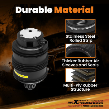 2x Rear Air Spring Bag Air Shock compatible for Mercedes CLS63 AMG 2007 2008 2009 2010