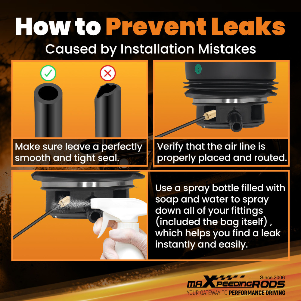 2x Rear Air Spring Bag Air Shock compatible for Mercedes CLS63 AMG 2007 2008 2009 2010