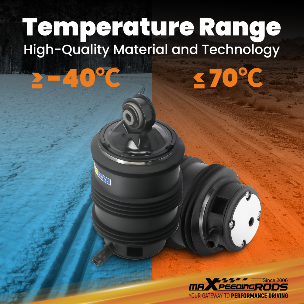 2x Rear Air Spring Bag Air Shock compatible for Mercedes CLS63 AMG 2007 2008 2009 2010