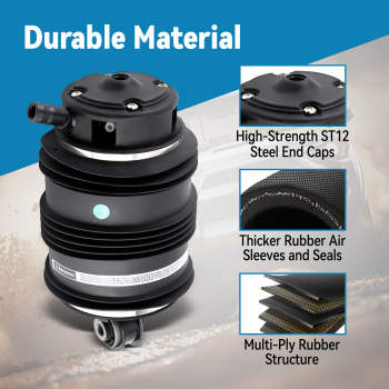 Compatible for Mercedes E-Class W211 CLS-Class W219 Rear Left Air Suspension Spring Bag