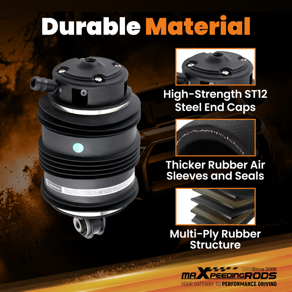 Rear Left Air Suspension Spring Bag compatible for Mercedes EClass W211 CLS-Class W219 3Pin